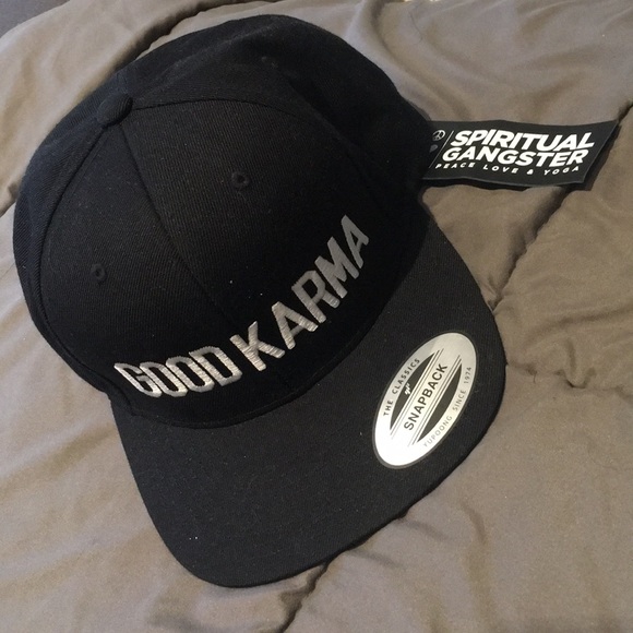 Spiritual Gangster Accessories - NWT! GOOD KARMA spiritual gangster SnapBack hat